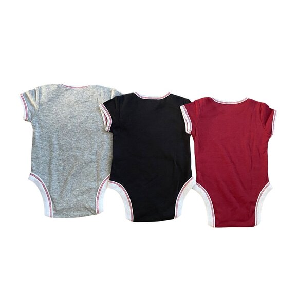 Rivalry Threads Carolina Gamecocks 3-pack bodysuit set NEW WITH TAGS - Picture 3 of 3